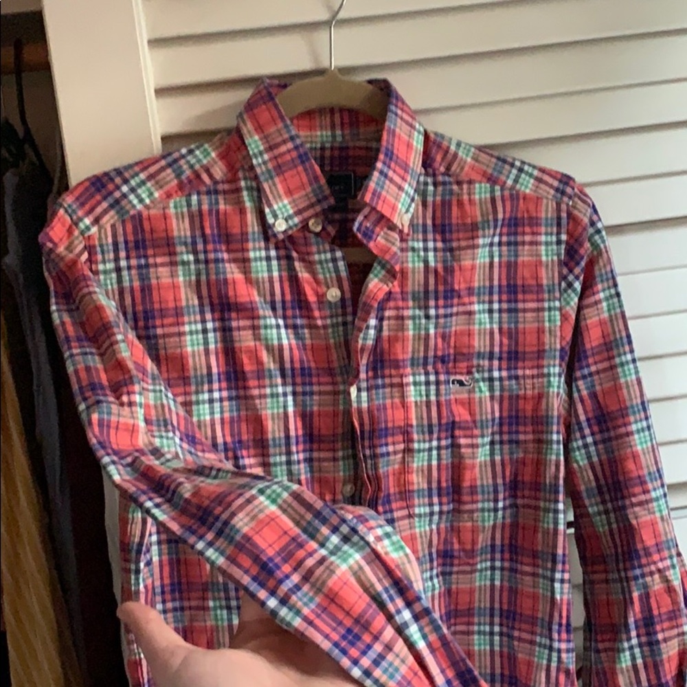 MENS Long-sleeve Vineyard Vines Button Down